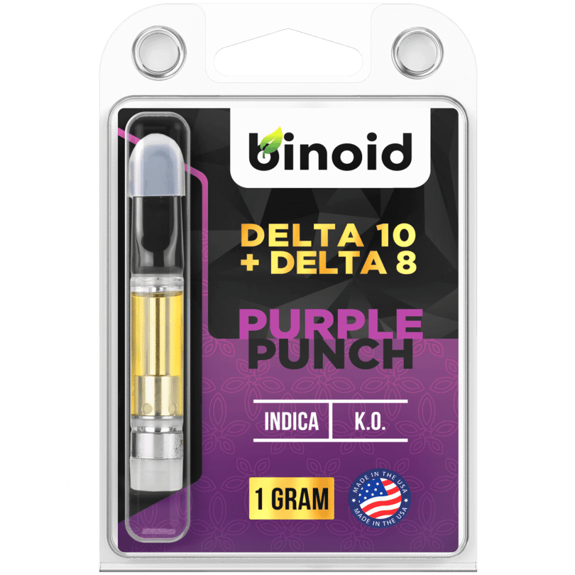 Delta 10 THC Vape Cartridge - Purple Punch - Indica