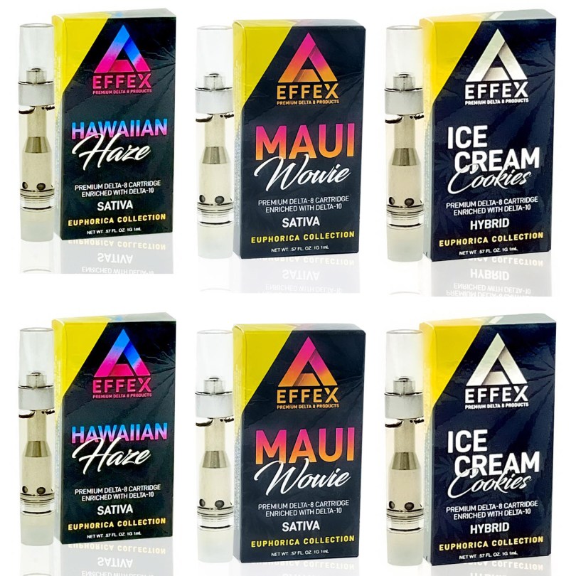 The 'Euphoria Collection' Delta 10 Vape Cartridges 