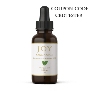 20% off Joy Organics CBD Oil Tinctures