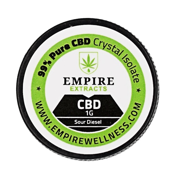 99% Pure CBD Crystal Isolate (Empire Wellness)