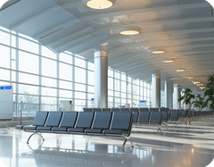 empty airport