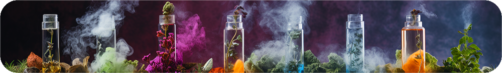 banner representing dry herb vaping