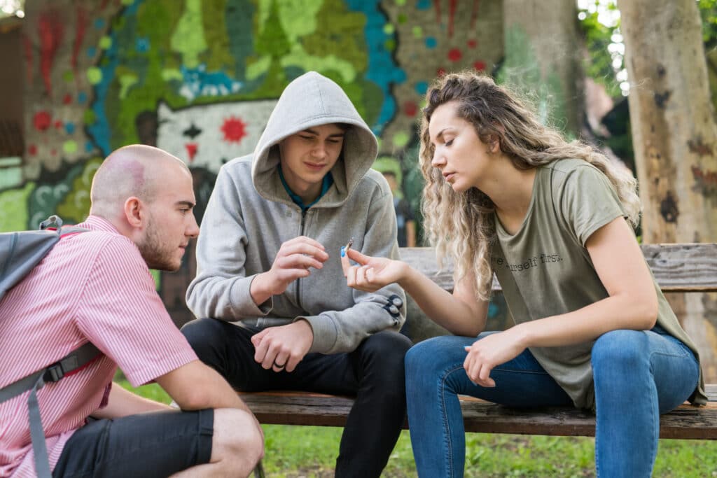 Puff, puff, pass is an unspoken rule of social smoking